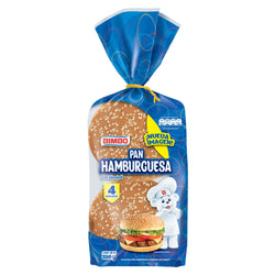 BIMBO HAMBURGUESA C/AJONJOLI 350 GRS