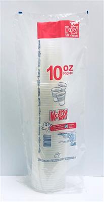 MOLDY VASO PLASTIC 10 OZ 50UND