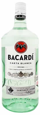 BACARDI RON CARTA BLANCA 1.75M