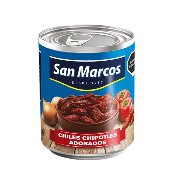 SAN MARCOS CHILE CHILPOTLE ADOBADO 215G