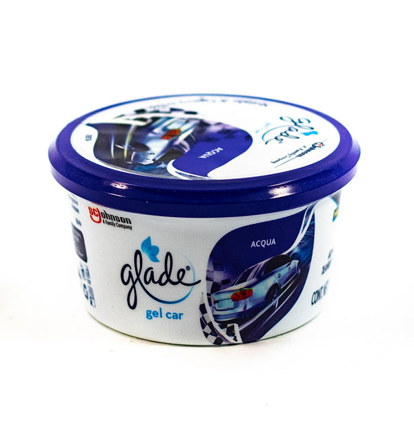 GLADE GEL CAR AQUA 70G