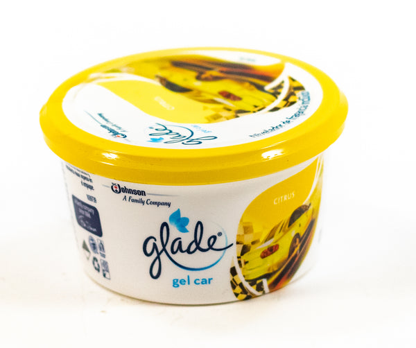 GLADE GEL CAR CITRUS 70G