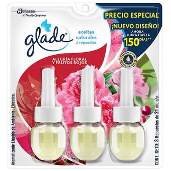 GLADE FLORAL/FRUTO ROJO 63 ML