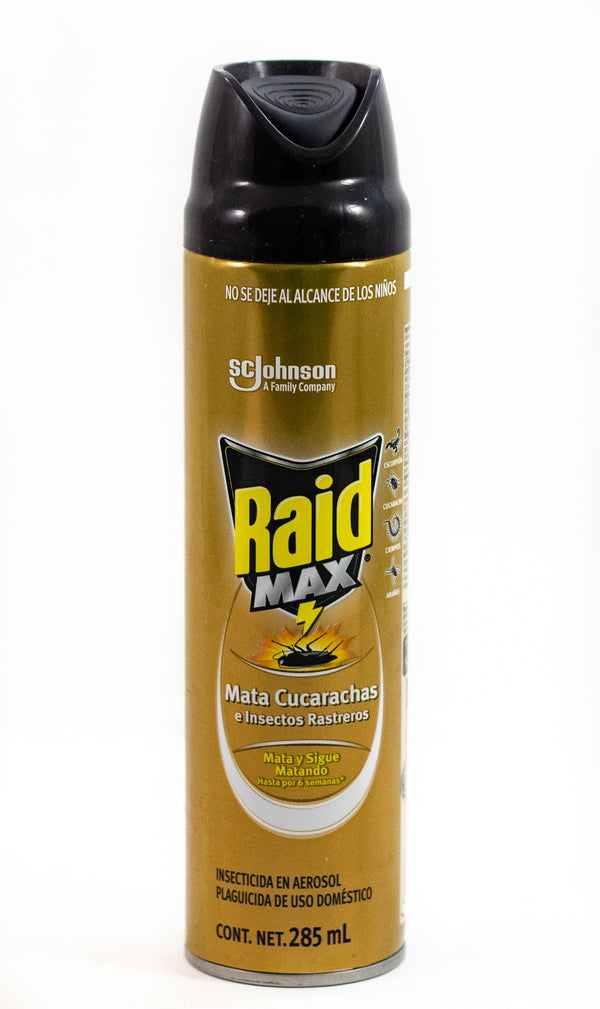 RAID MAX AEROSOL 285 ML