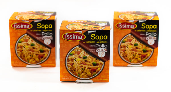 ISSIMA SOPA POLLO C/CHILE 64 Z