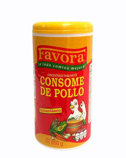 FAVORA CONSOME DE POLLO 625 G