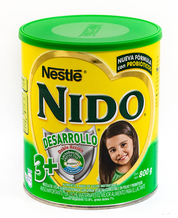 NIDO 3+  LECHE LATA 800G