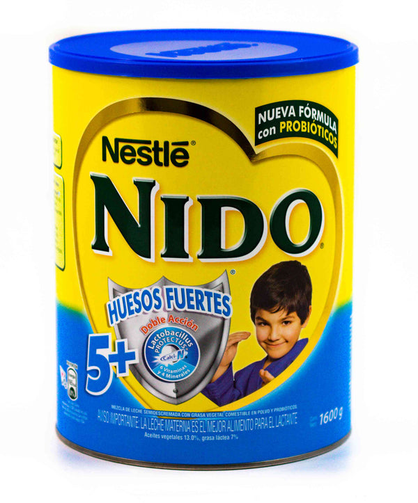 NIDO LECHE LATA 5+ 1600GRS