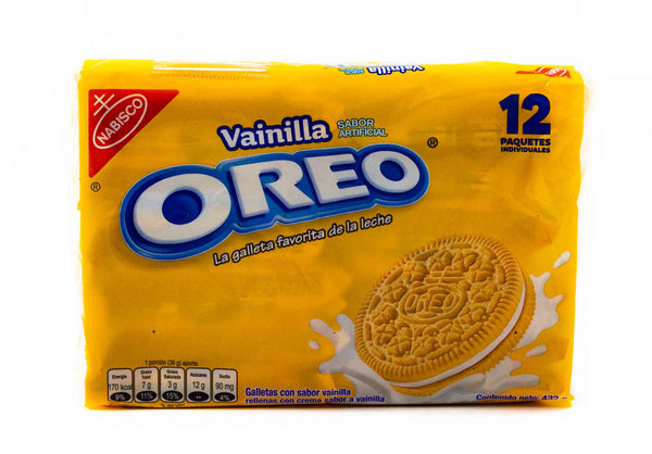 NABISCO OREO VAINILLA 12 UNID