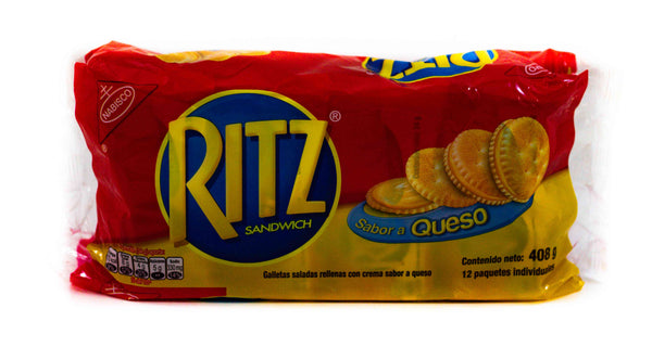 RITZ GALLETA QUESO 12 UND 30 G