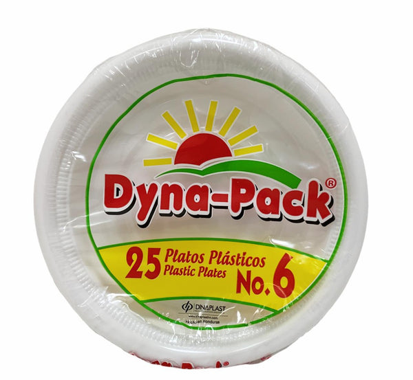 DYNA-PACK PLATO PLAST/#6 25 UN