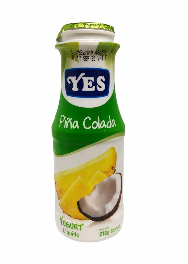 YOGURT LIQUIDO PIÑA COLADA 200ML