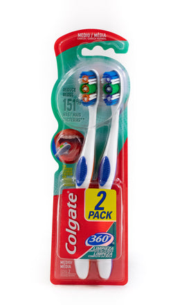 COLGATE CEPILLO 360 DUO LIMPIE