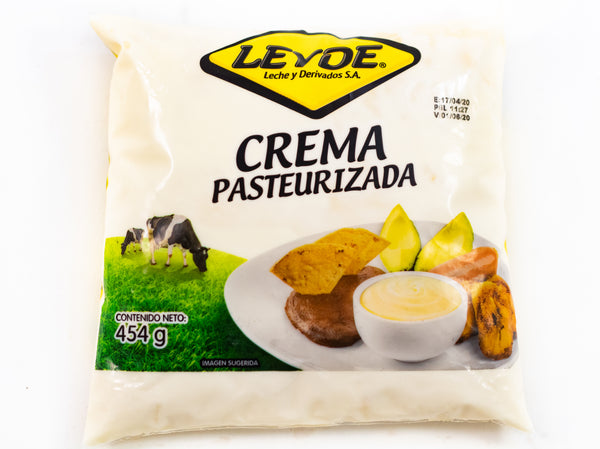 LEYDE CREMA PATEURIZADA 454 G