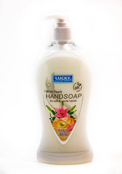 LUCKY HAND SOAP WHITE P 13.5OZ