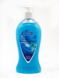 LUCKY HAND SOAP OCEAN F 13.5OZ