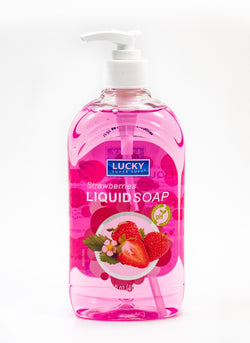 LUCKY HAND SOAP STRAWBE13.5 OZ