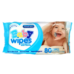 XTRA CARE BABY WIPES 80