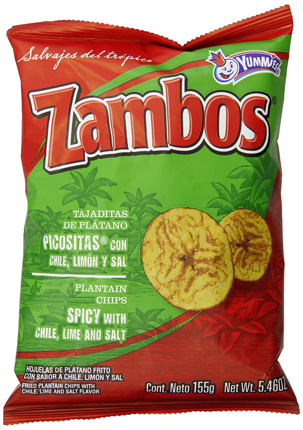 YUMMIES ZAMBOS CON CHILE 140G