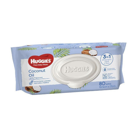 HUGGIES TOALLITAS COCO 4X80