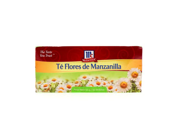 MC CORMICK TE MANZANILLA 50GRS