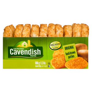 CAVENDISH POTATO PATTIES 600G