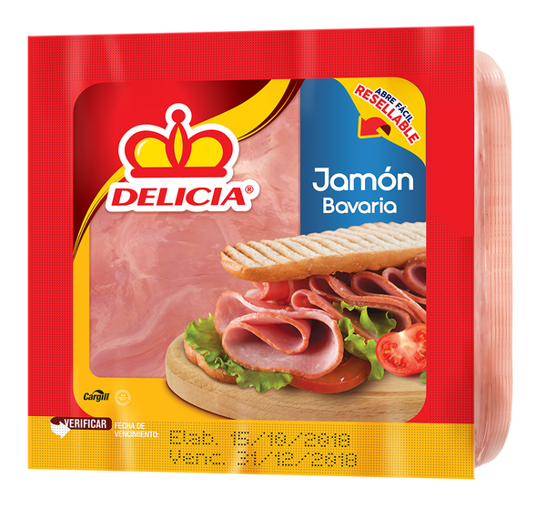 DELICIA JAMON BAVARIA 250 GRS