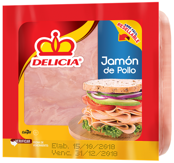 DELICIA JAMON DE POLLO 247 GRS