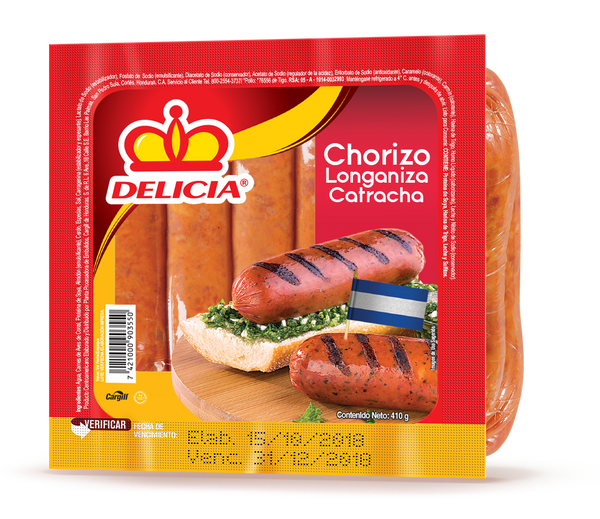 DELICIA  LONGANIZA CATRA 410 G