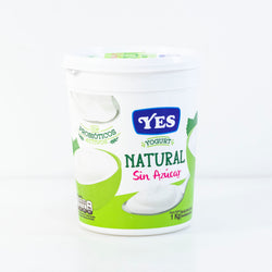 YES YAGURT NATURAL 1 KG