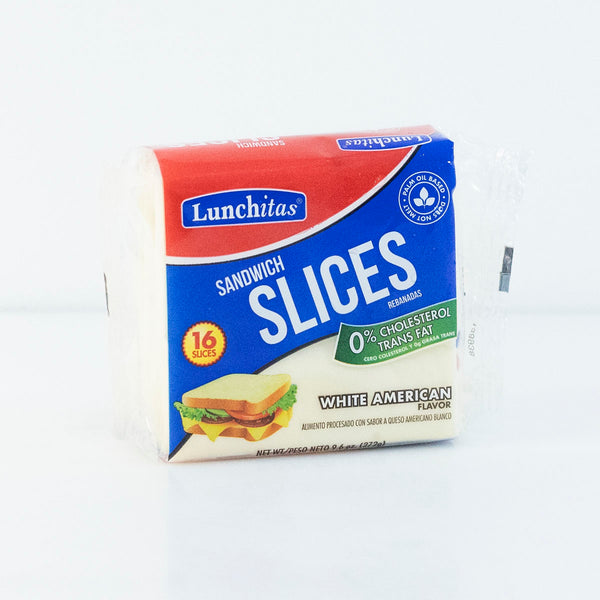 LUNCHITAS  WHITE AMERICAN SLIC