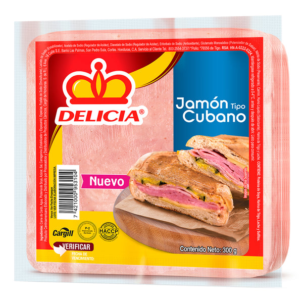 DELICIA JAMON CUBANO 250 G