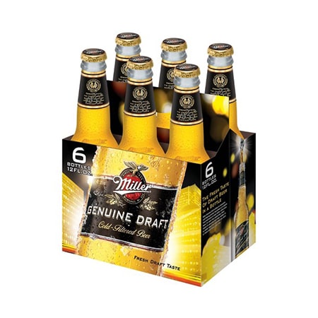 MILLER CERVEZA DRAFT B/SIX12 Z