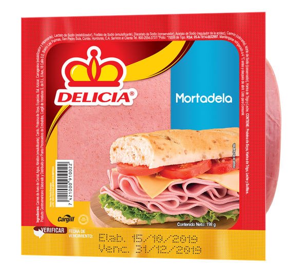 DELICIA MORTADELA 198 G