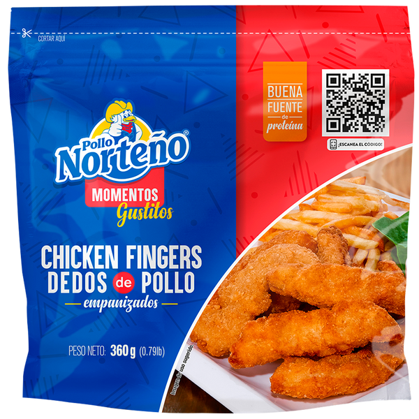 POLLO NORTEÑO CHIKEN FING 360G