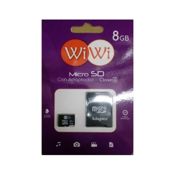 WIWI MICRO SD 8 GB CLASE 4