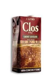 CLOS VINO T/CABERNET/SAUVI 1LT