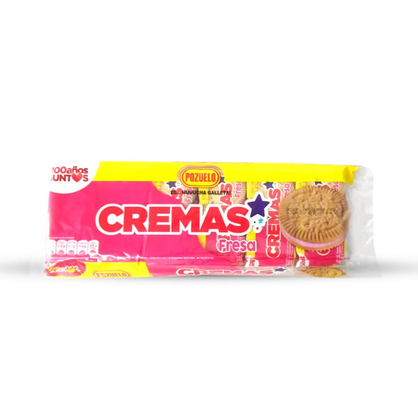 GALLETAS CREMAS FRESA POZUELO