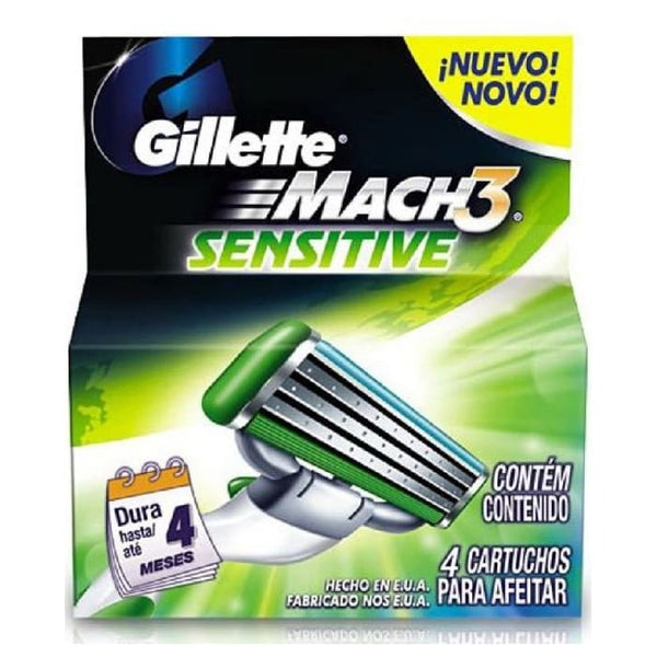 GILLETTE MACH3 SENSITIVE 4 CAR