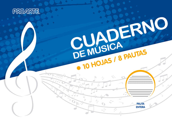 PROARTE CUADERNO DE MÚSICA