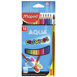 MAPED COLOR PEPS AQUA 12 UNDS GRATIS PINCEL