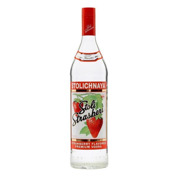 STOLICHNAYA  VODKA STRAW 750ML